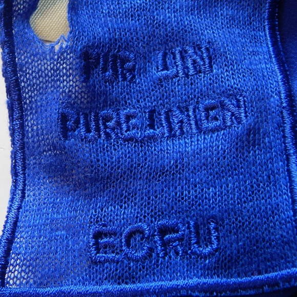 1X Blue Batwing Oversized Flattering Top - Picture 5 of 8